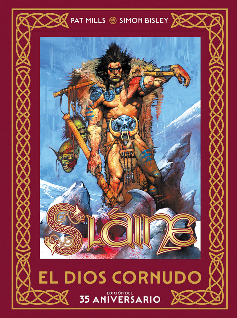 Reseña: Sláine – El dios cornudo. Edición 35 aniversario (Pat Mills, Simon Bisley)